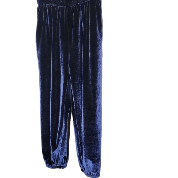 Tucker + Tate navy Velour jumpsuit - Picture 6 of 15